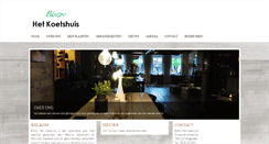 Desktop Screenshot of koetshuishoogeveen.nl
